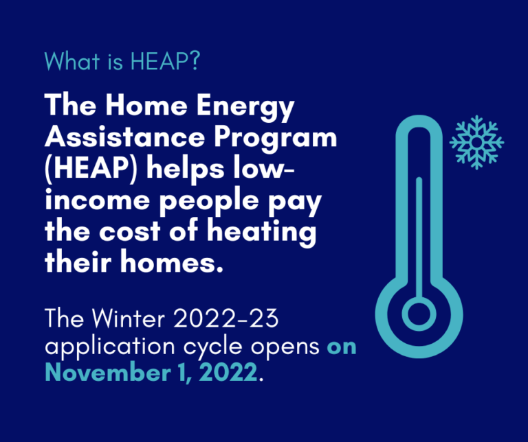 Winter HEAP 202223 is now open! The Public Utility Law Project of